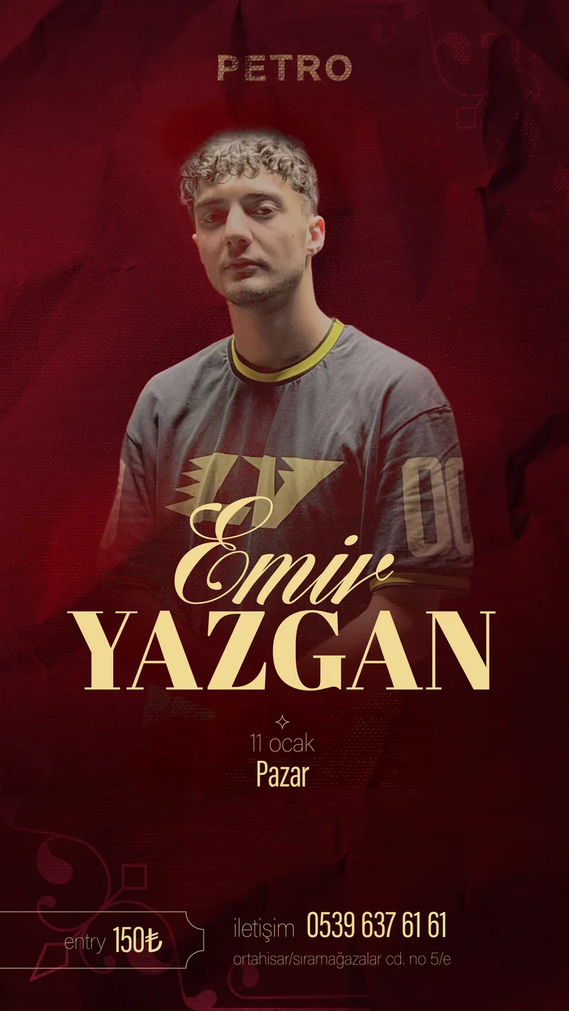 11 Ocak 2026 · Emir Yazgan