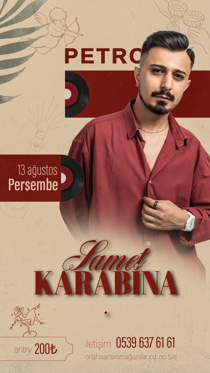 13 Ağustos 2026 · Samet Karabina